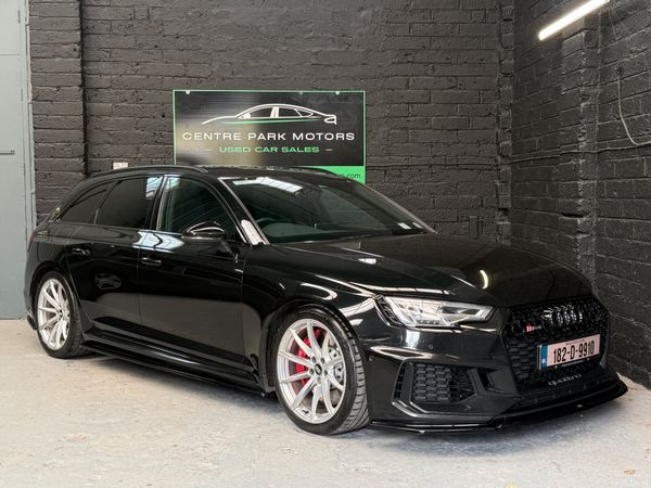 Audi RS4 Estate, Petrol, 2018, Black