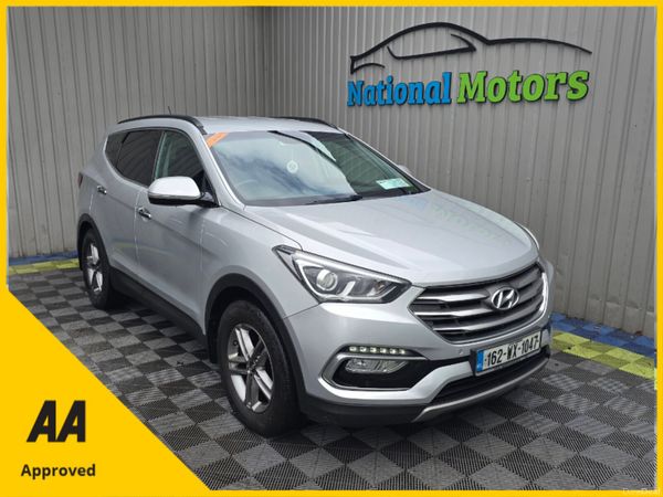 Hyundai Santa Fe SUV, Diesel, 2016, Silver