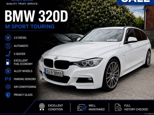 BMW 3-Series Estate, Diesel, 2015, White