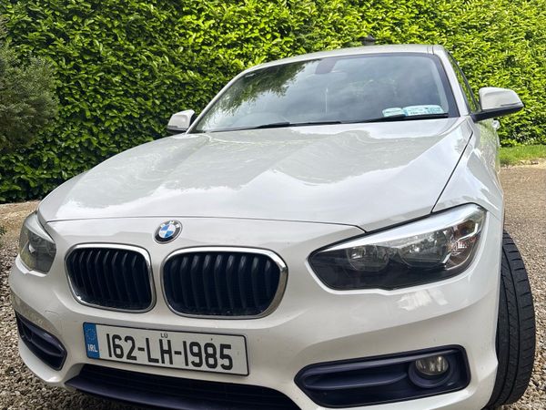 BMW 1-Series Hatchback, Diesel, 2016, White