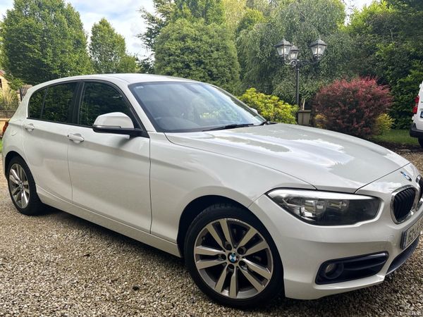 BMW 1-Series Hatchback, Diesel, 2016, White