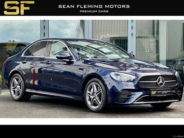Mercedes-Benz E-Class Saloon, Diesel Plug-in Hybrid, 2021, Blue