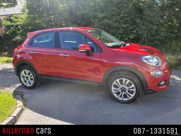 Fiat 500X SUV, Petrol, 2016, Red