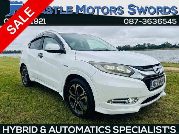 Honda Vezel SUV, Petrol Hybrid, 2015, White