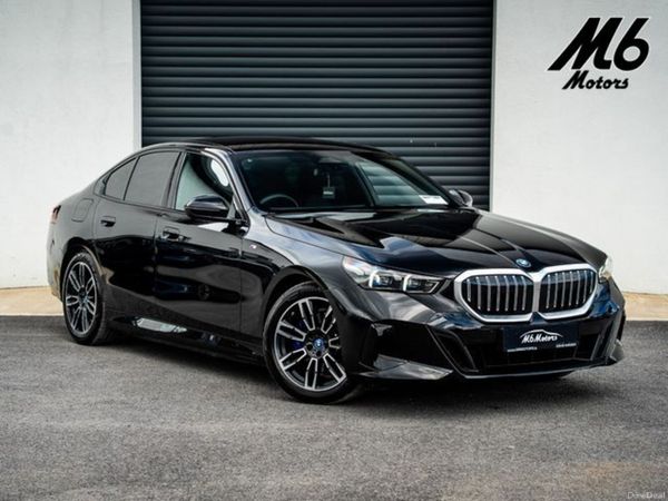 BMW 5-Series Saloon, Petrol Plug-in Hybrid, 2025, Black