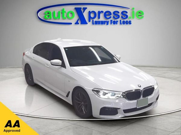 BMW 5-Series Saloon, Diesel, 2019, White