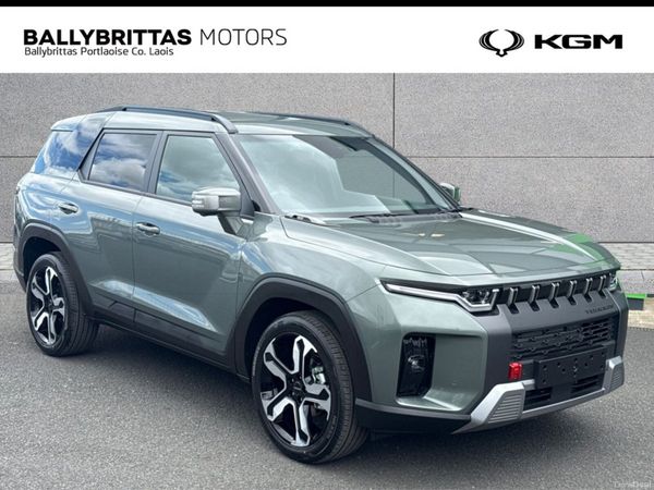KGM Torres SUV, Petrol Hybrid, 2026, Green