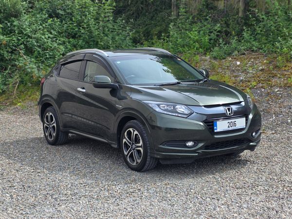 Honda Vezel SUV, Petrol Hybrid, 2016, Green