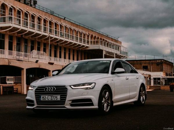Audi A6 Saloon, Diesel, 2015, White