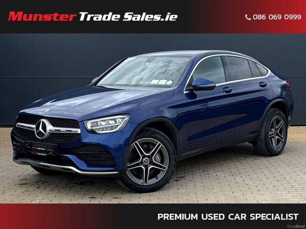 Mercedes-Benz GLC SUV, Diesel Plug-in Hybrid, 2021, Blue