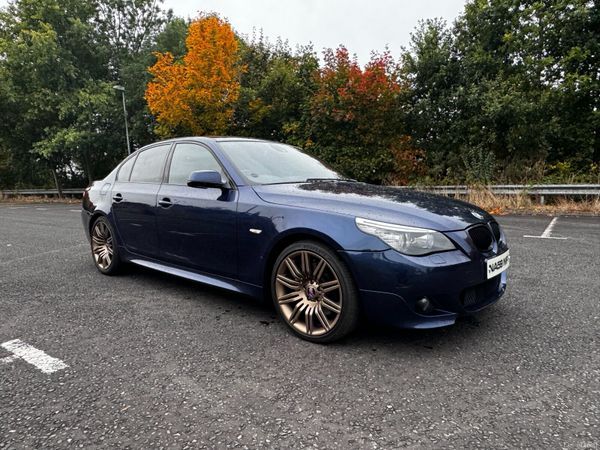 BMW 5-Series Saloon, Diesel, 2009, Blue