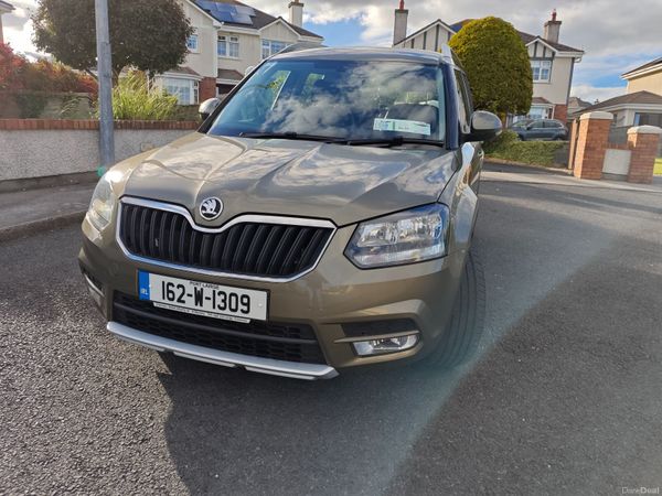 Skoda Yeti SUV, Petrol, 2016, Green