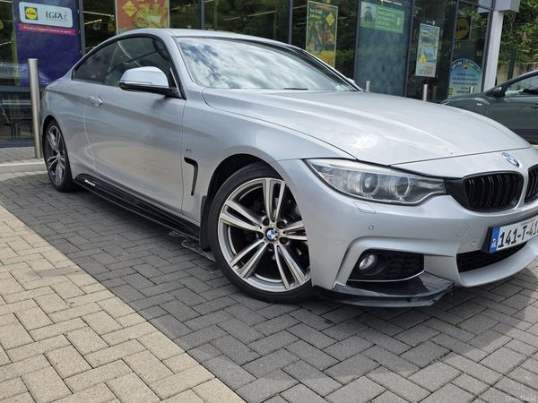 BMW 4-Series Coupe, Diesel, 2014, Silver