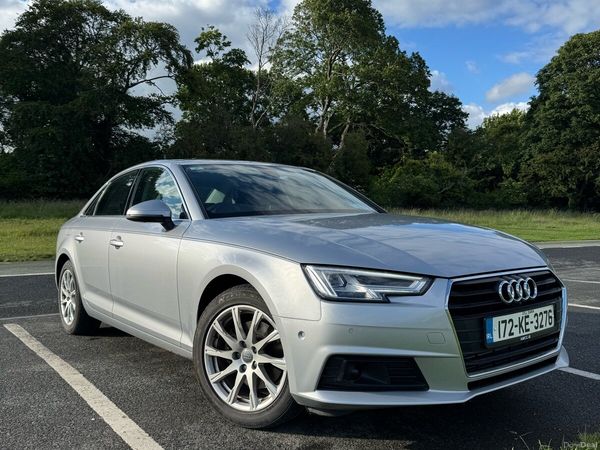 Audi A4 Saloon, Petrol, 2017, Silver