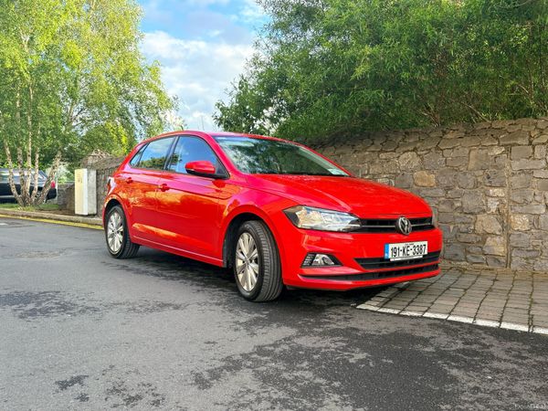 Volkswagen Polo Hatchback, Petrol, 2019, Red