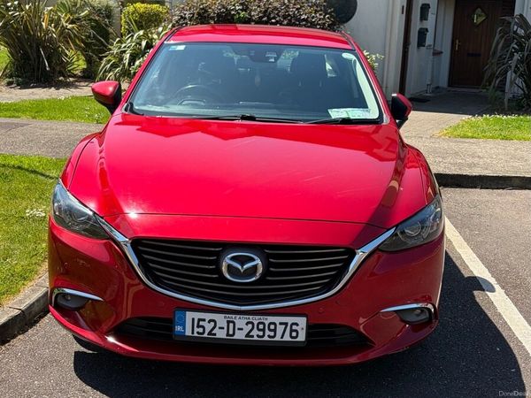 Mazda Mazda6 Saloon, Diesel, 2015, Red