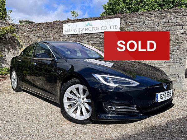 Tesla Model S Hatchback, Electric, 2019, Black