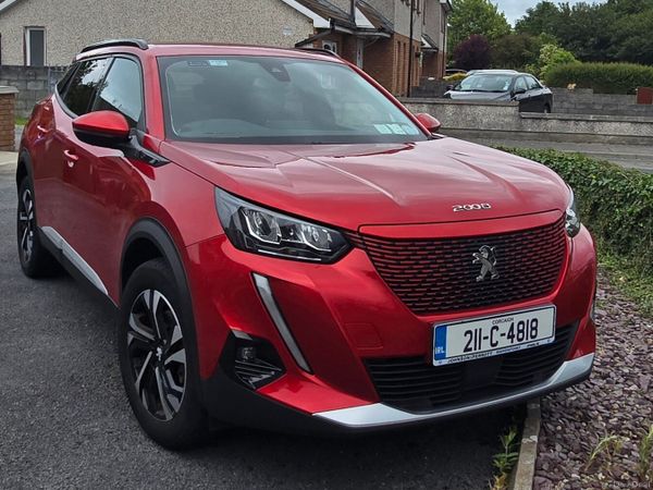 Peugeot 2008 MPV, Electric, 2021, Red