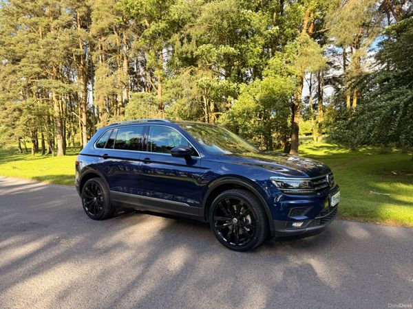 Volkswagen Tiguan SUV, Diesel, 2019, Blue