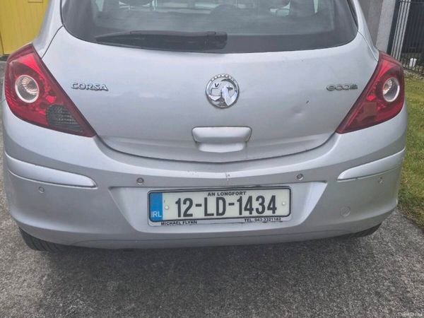 Vauxhall Corsa Hatchback, Diesel, 2012, Silver