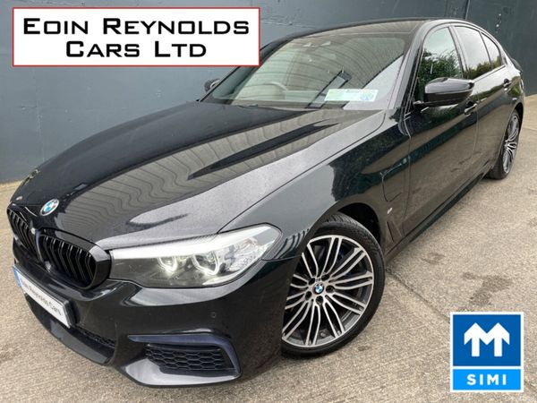 BMW 5-Series Saloon, Petrol Plug-in Hybrid, 2019, Black