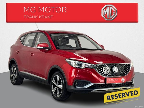 MG ZS Hatchback, Electric, 2021, Red