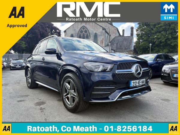 Mercedes-Benz GLE SUV, Diesel Plug-in Hybrid, 2021, Blue