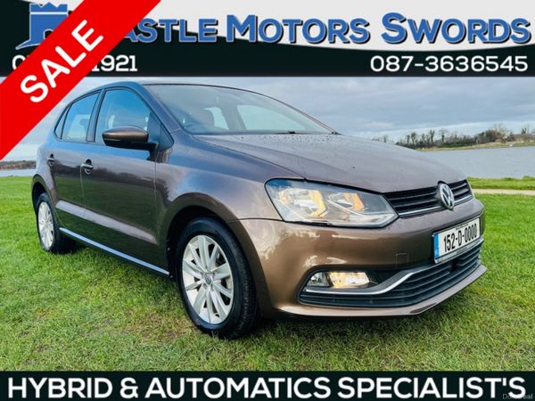 Volkswagen Polo Hatchback, Petrol, 2015, Brown