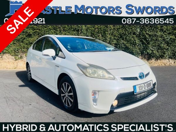 Toyota Prius Hatchback, Petrol Hybrid, 2013, White
