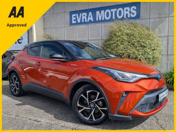 Toyota C-HR SUV, Petrol Hybrid, 2020, Orange