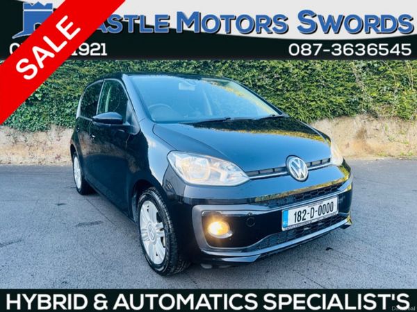 Volkswagen up! Hatchback, Petrol, 2018, Black