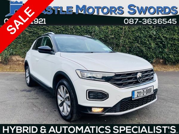 Volkswagen T-Roc SUV, Diesel, 2021, White
