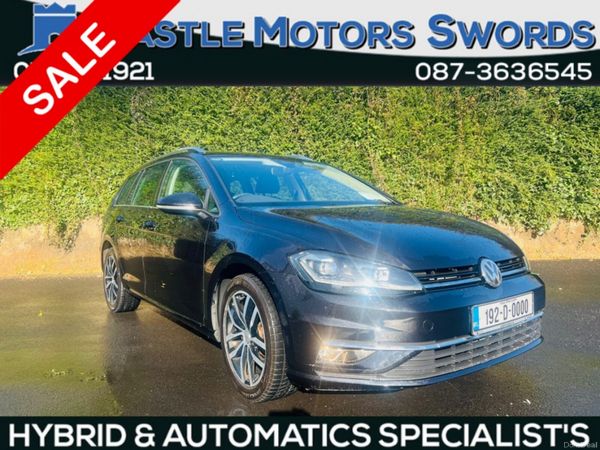 Volkswagen Golf Estate, Petrol, 2019, Black