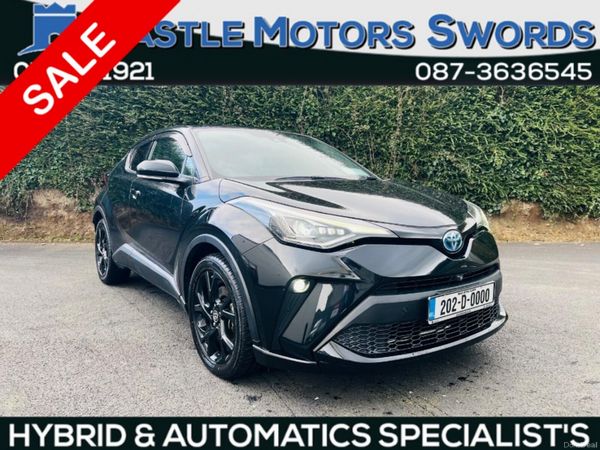 Toyota C-HR SUV, Petrol Hybrid, 2020, Black