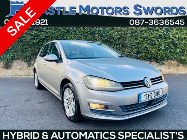 Volkswagen Golf Hatchback, Petrol, 2015, Silver