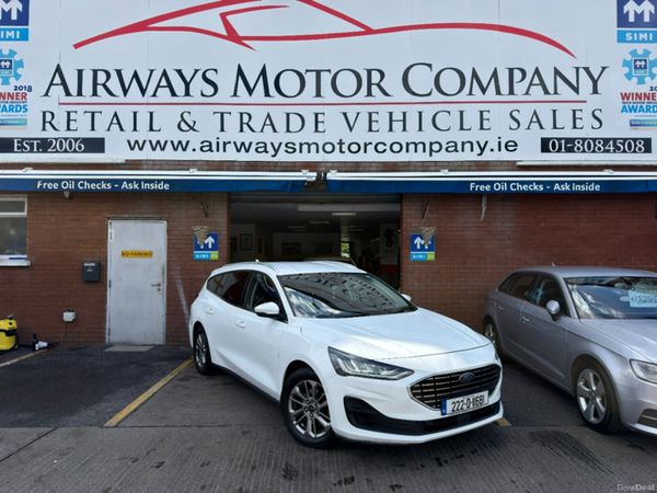 Ford Focus Estate, Petrol, 2022, White
