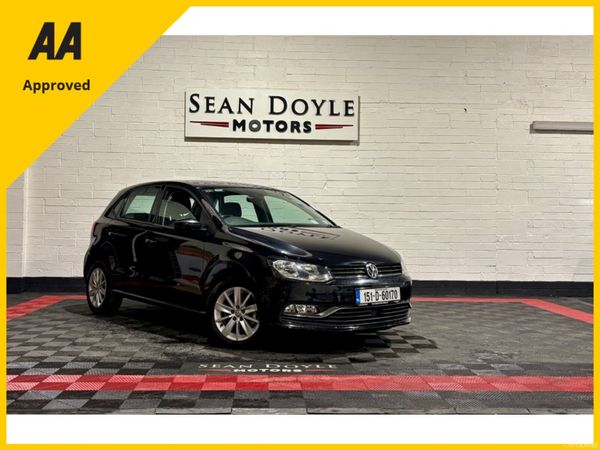Volkswagen Polo Hatchback, Petrol, 2015, Black