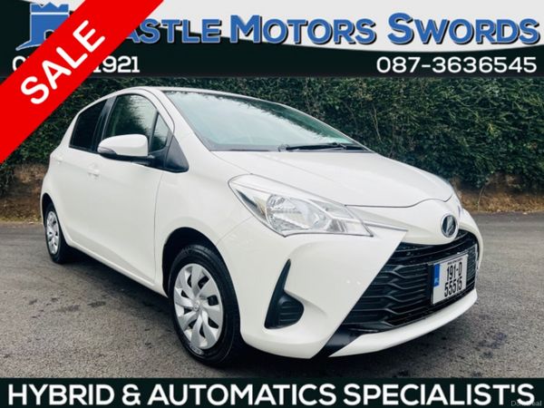 Toyota Vitz Hatchback, Petrol, 2019, White