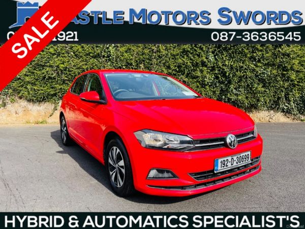 Volkswagen Polo Hatchback, Petrol, 2019, Red