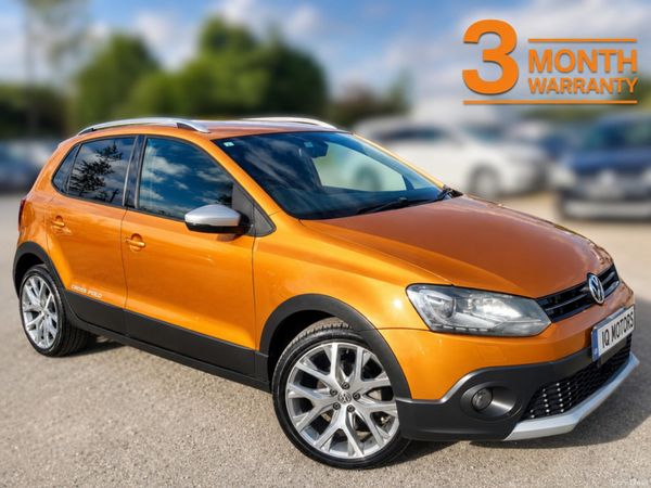 Volkswagen Polo Hatchback, Petrol, 2015, Orange