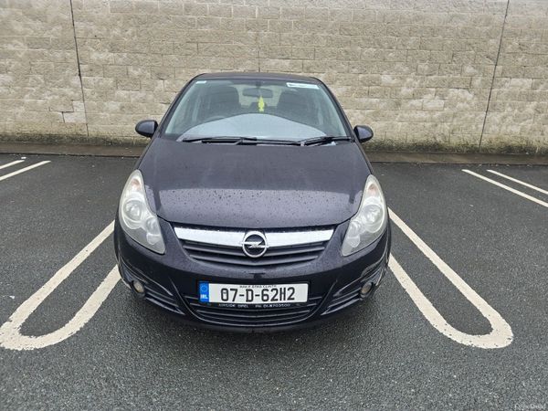 Opel Corsa Hatchback, Petrol, 2007, Black