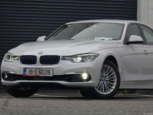 BMW 3-Series Saloon, Petrol Plug-in Hybrid, 2018, White