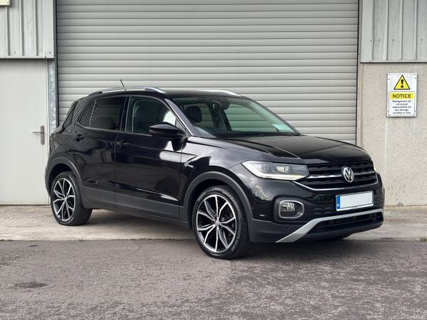 Volkswagen T-Cross SUV, Petrol, 2020, Black