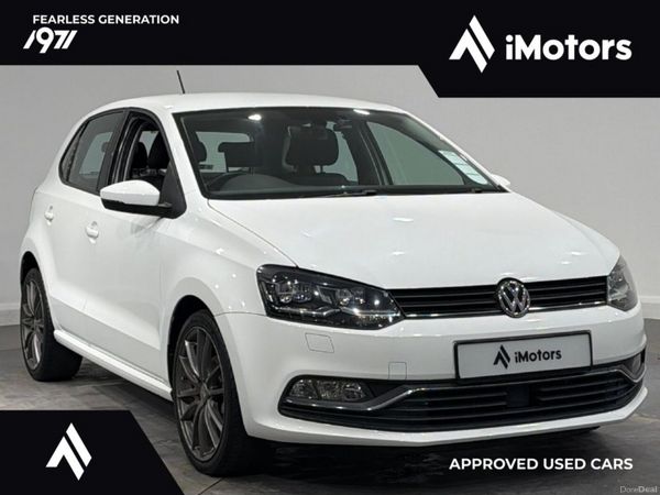 Volkswagen Polo Hatchback, Petrol, 2018, White
