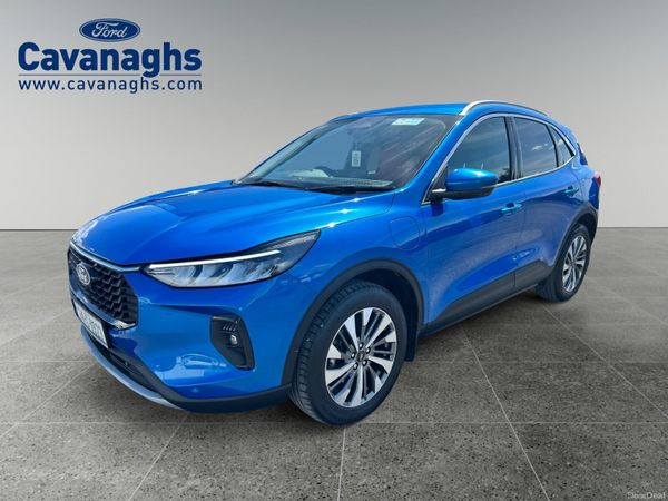 Ford Kuga SUV, Petrol Plug-in Hybrid, 2024, Blue