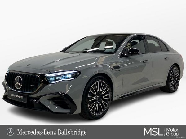 Mercedes-Benz E-Class Saloon, Petrol Plug-in Hybrid, 2026, Grey