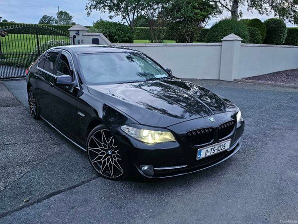 BMW 5-Series Saloon, Diesel, 2011, Black