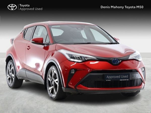 Toyota C-HR SUV, Petrol Hybrid, 2022, Red