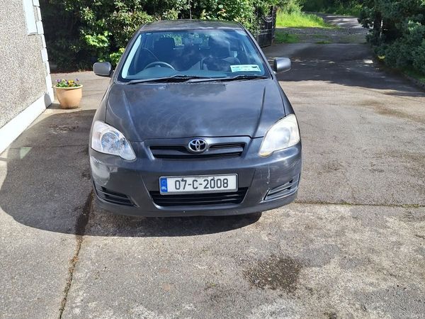 Toyota Corolla Hatchback, Petrol, 2007, Black