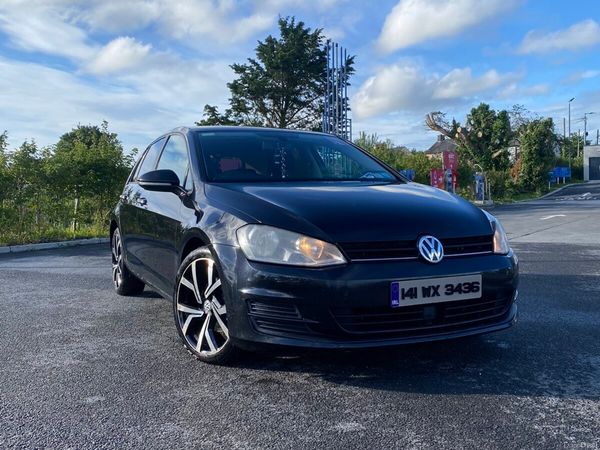 Volkswagen Golf Hatchback, Diesel, 2014, Black